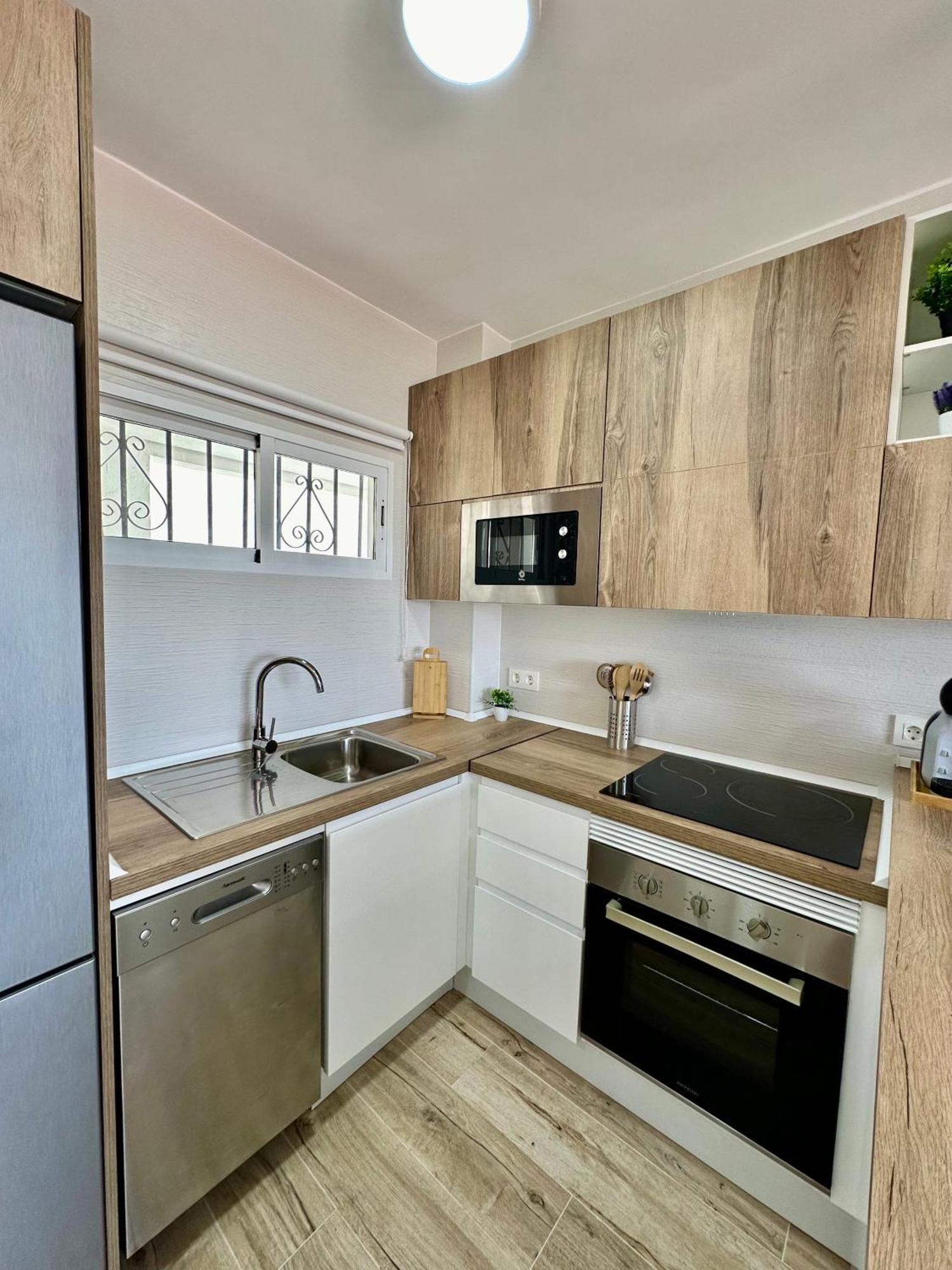 Apartamento Villa Azul, 1ª Linea De Playa Мохакар Екстериор снимка